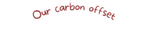 Our carbon offset